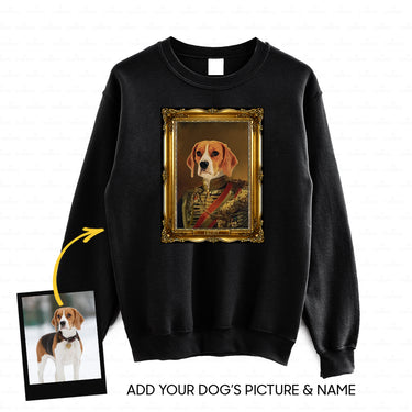 Personalized Dog Gift Idea - Royal Dog's Portrait 20 For Dog Lovers - Standard Crew Neck Sweatshirt